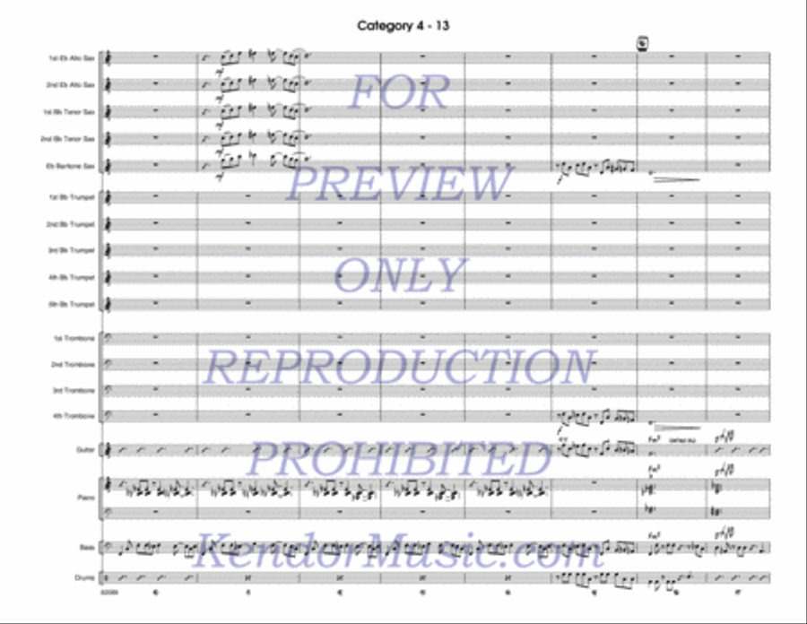 Category 4 Category 4 Jazz Ensemble scores gallery preview page 14