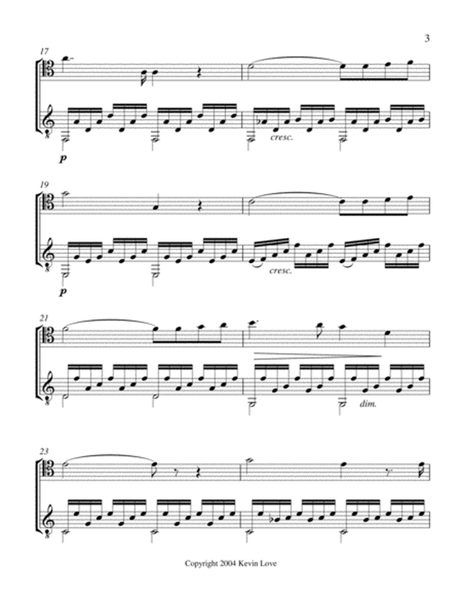Ave Maria (Cello and Guitar) - Score and Parts image number null
