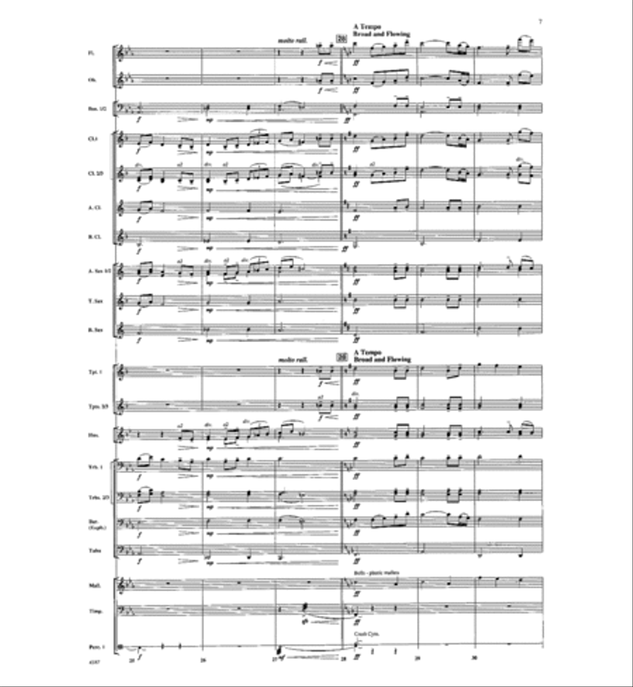 A Child's Lullaby Big Band scores gallery preview page 6