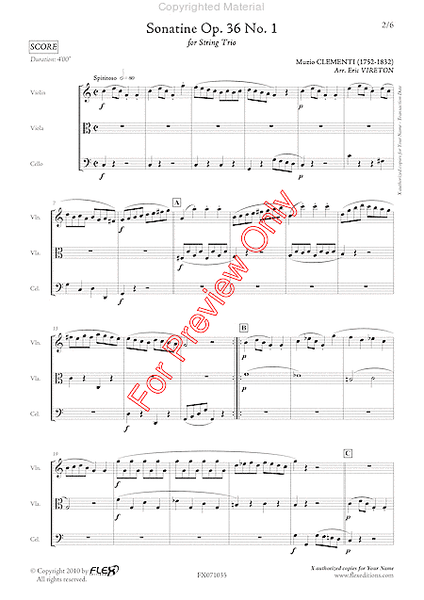 Sonatine Opus 36 No. 1 image number null