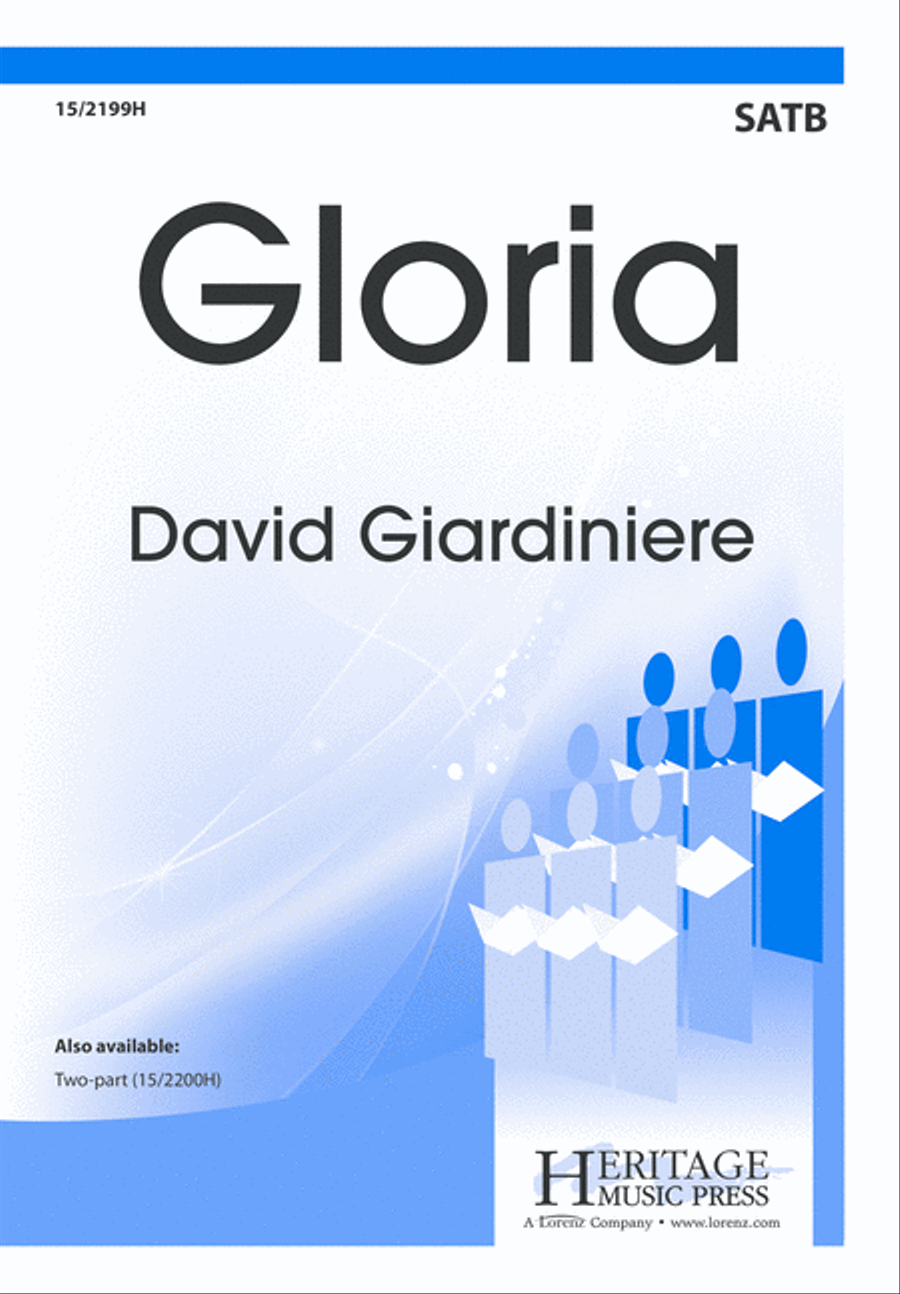 Gloria 4-Part scores gallery preview page 1