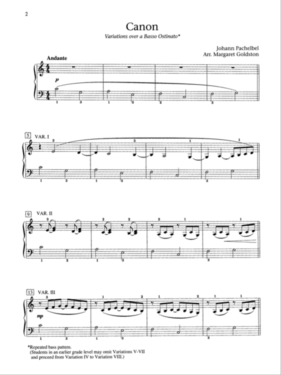 Simply Classic, Book 2 Easy Piano scores gallery preview page 6