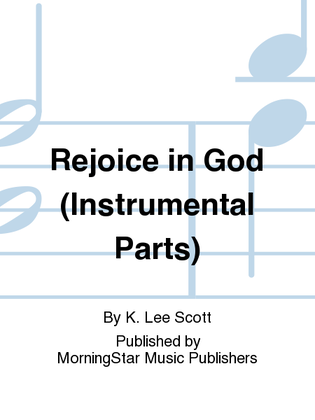 Book cover for Rejoice in God (Instrumental Parts)