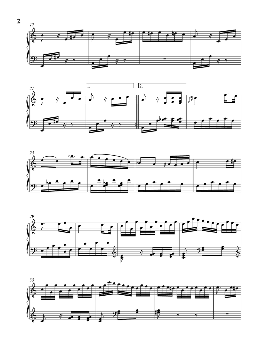 Für Elise (for Piano Solo) Piano Method scores gallery preview page 2