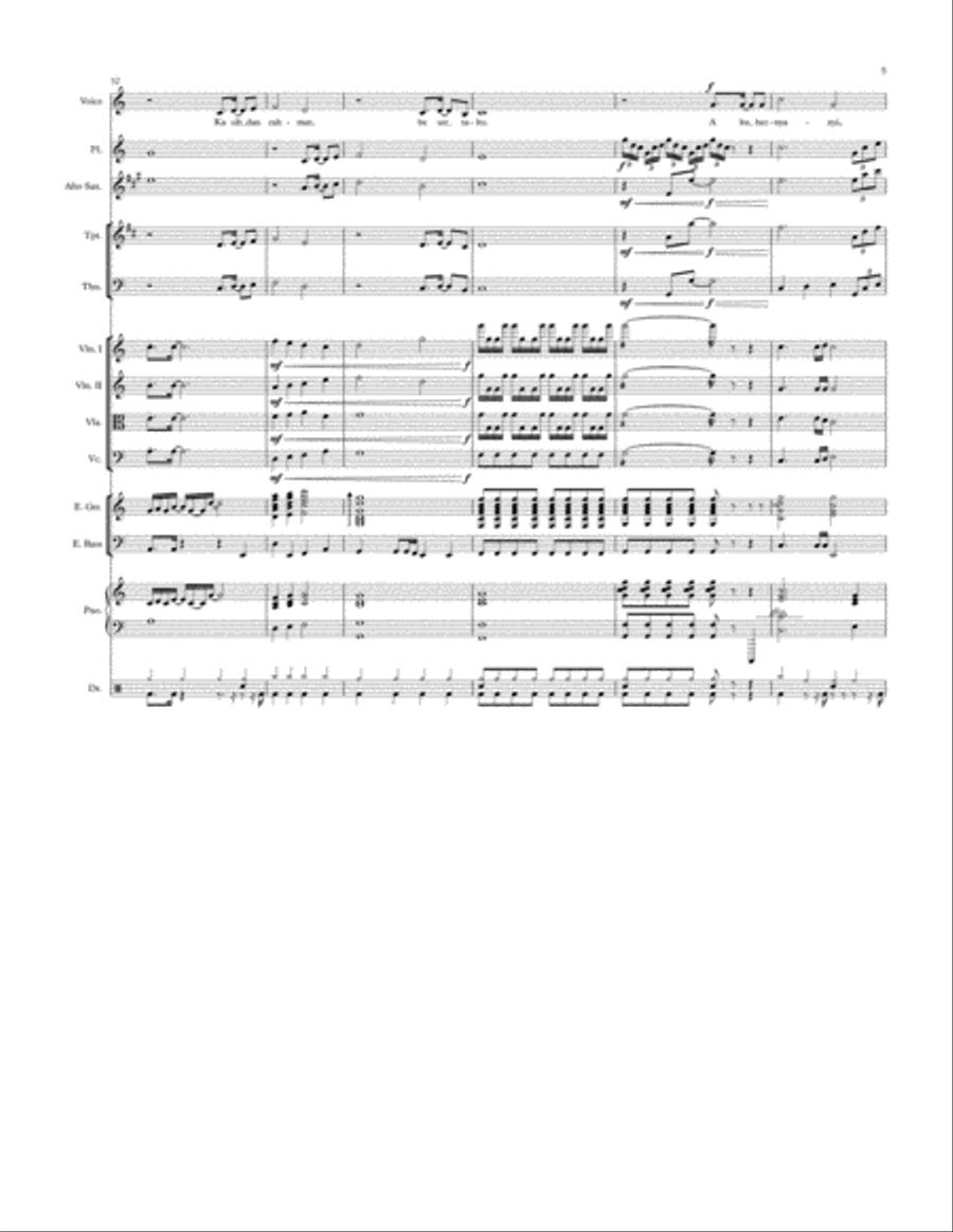 Blessed Assurance Piano, Vocal, Guitar scores gallery preview page 5