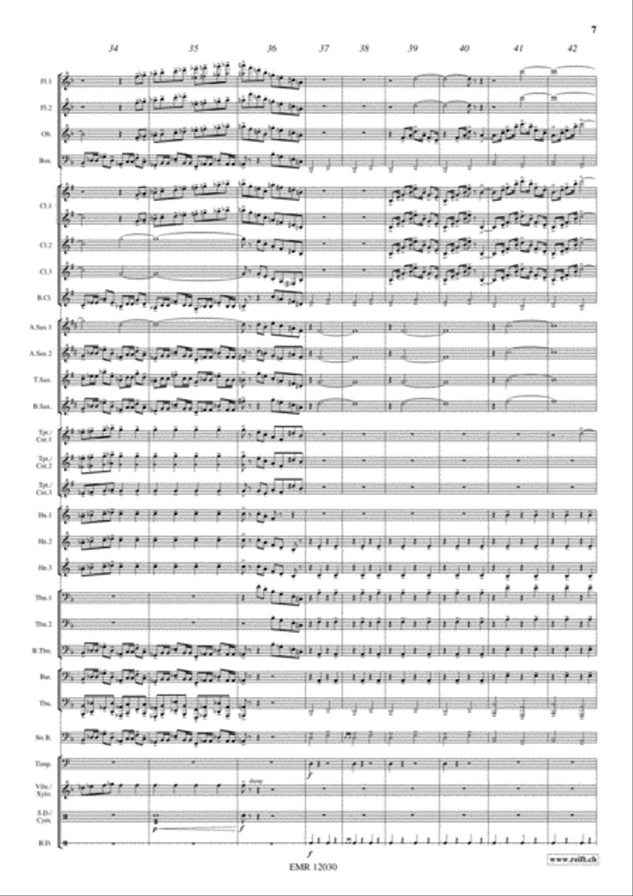 Romeo And Juliet Concert Band scores gallery preview page 8