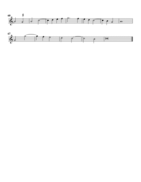 41. Zart liepste Frucht (arrangement for 4 recorders)