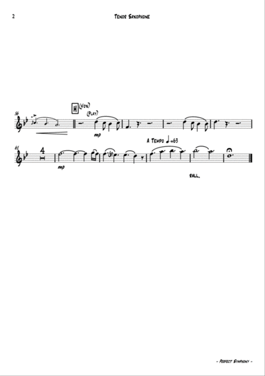 Perfect Symphony Large Ensemble scores gallery preview page 3