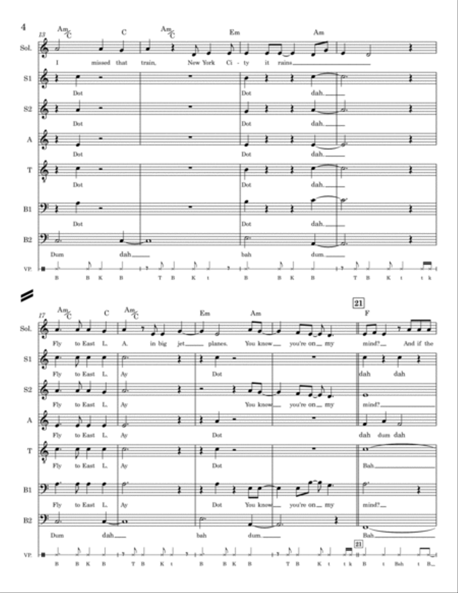 Mind Over Matter 4-Part scores gallery preview page 4