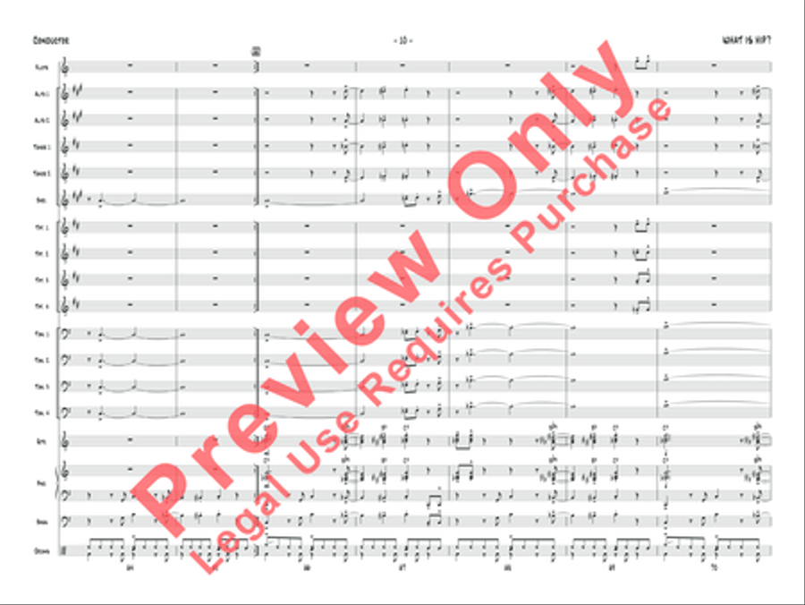 What Is Hip Jazz Ensemble scores gallery preview page 27