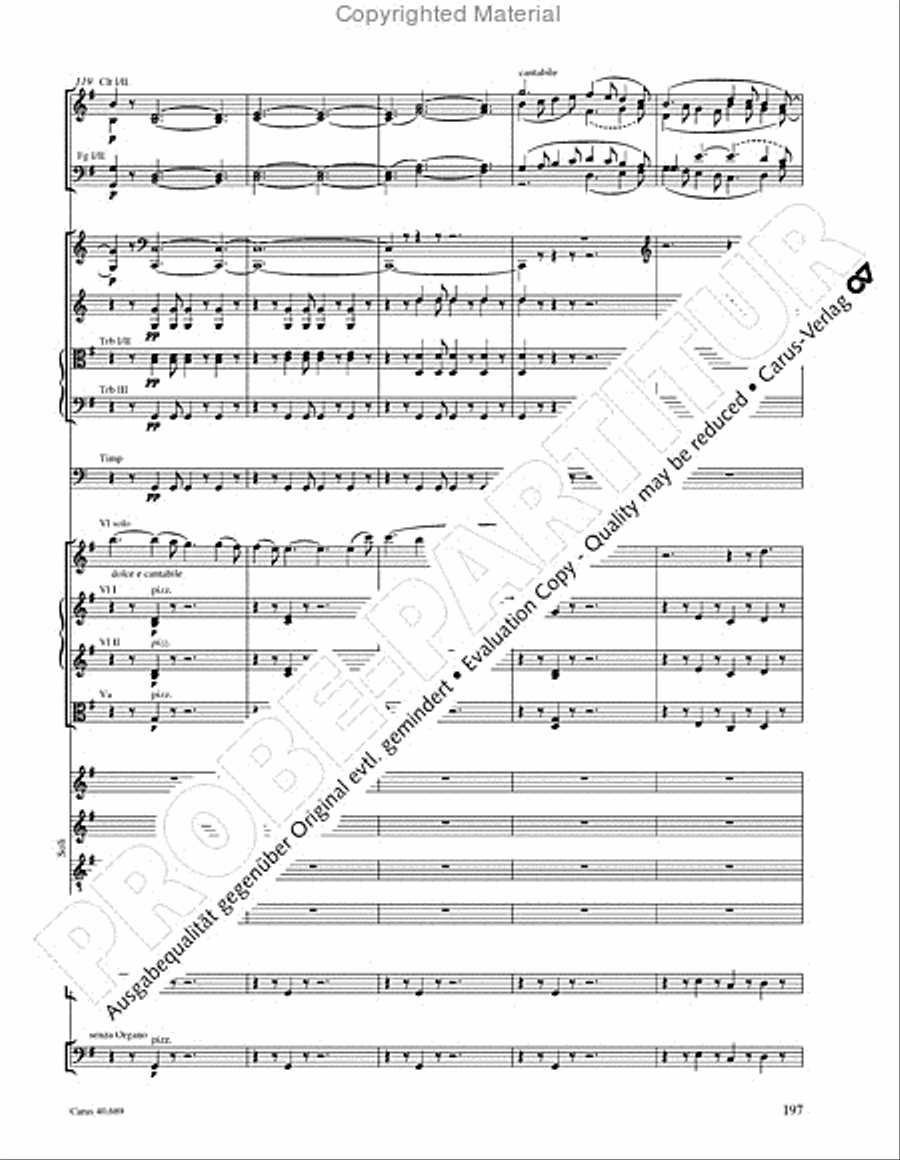 Missa solemnis Missa solemnis 4-Part scores gallery preview page 213