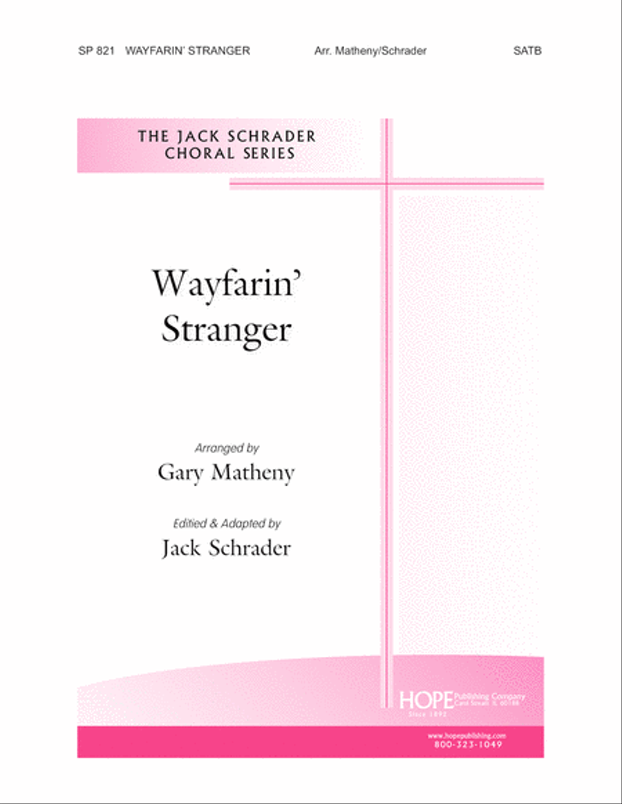 Wayfarin' Stranger 4-Part scores gallery preview page 1