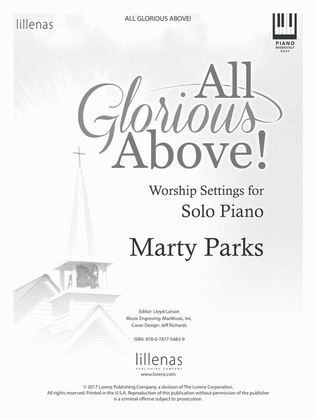 Book cover for All Glorious Above!