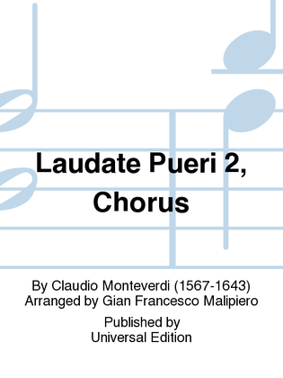 Laudate Pueri 2, Chorus