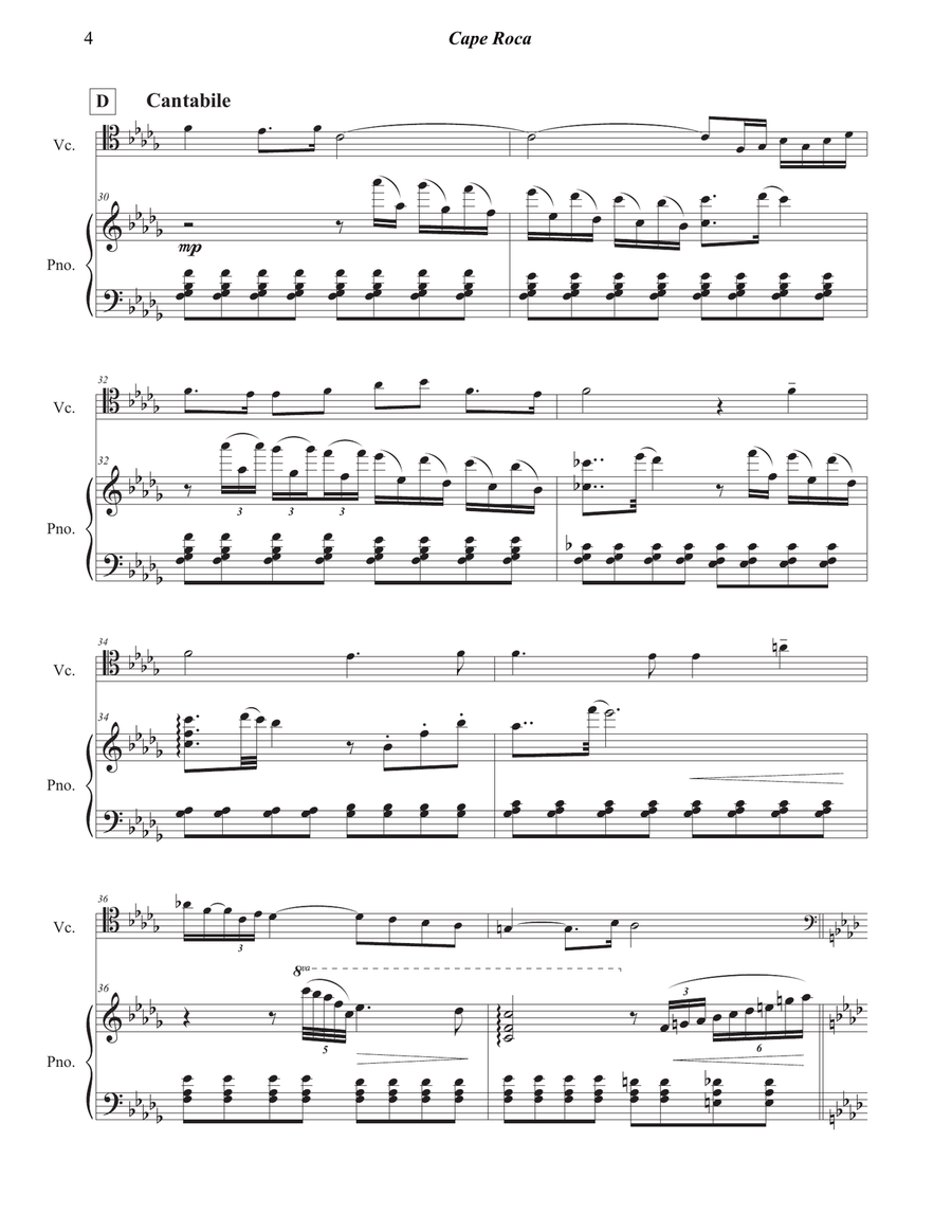 Cape Roca String Duet scores gallery preview page 6