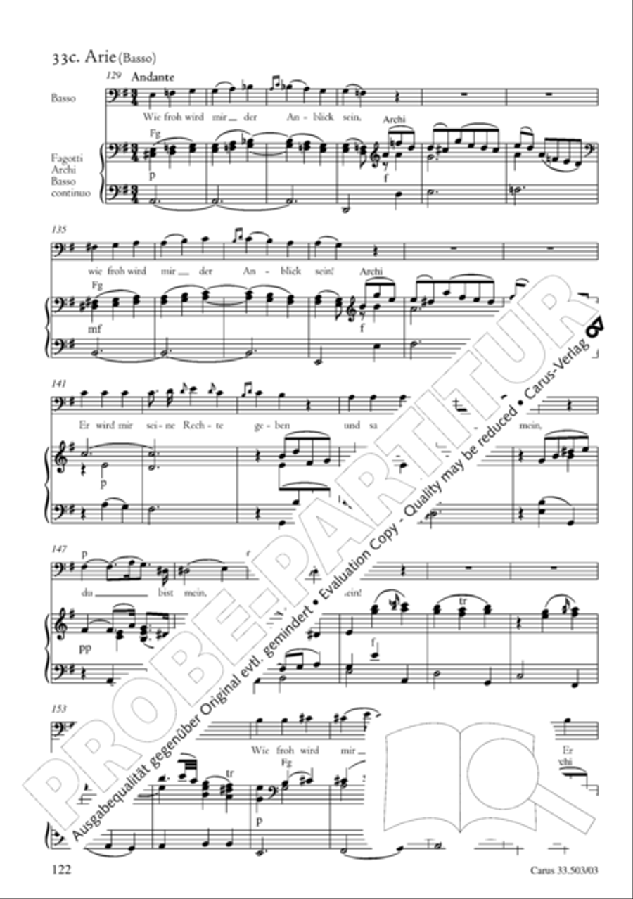 Passion according to St. Matthew (Passions-Musik nach dem Evangelisten Matthaus) SSATB scores gallery preview page 123