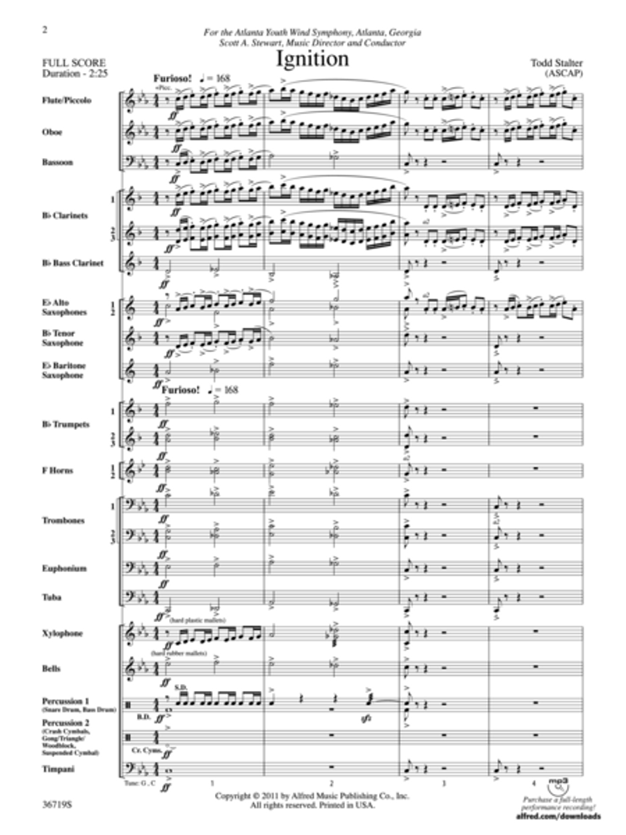 Ignition Concert Band scores gallery preview page 2