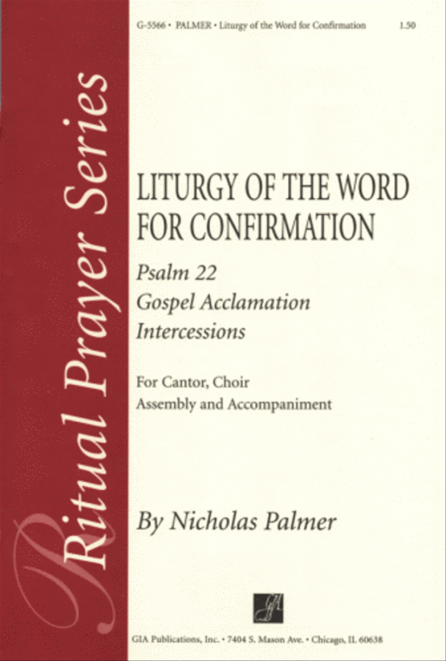 Liturgy of the Word for Confirmation - Instrument edition Horn scores gallery preview page 1