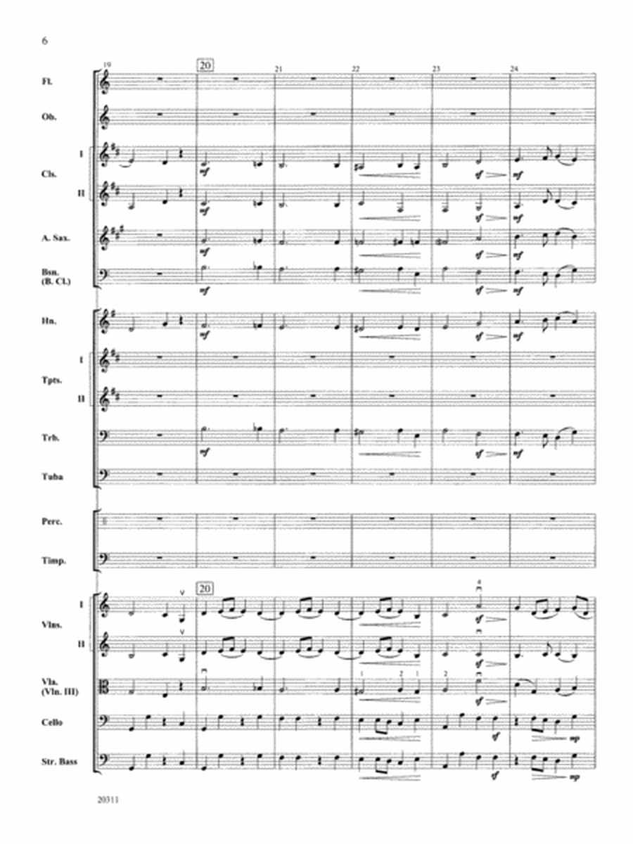 Symphony No. 1 (4th Movement ): Score