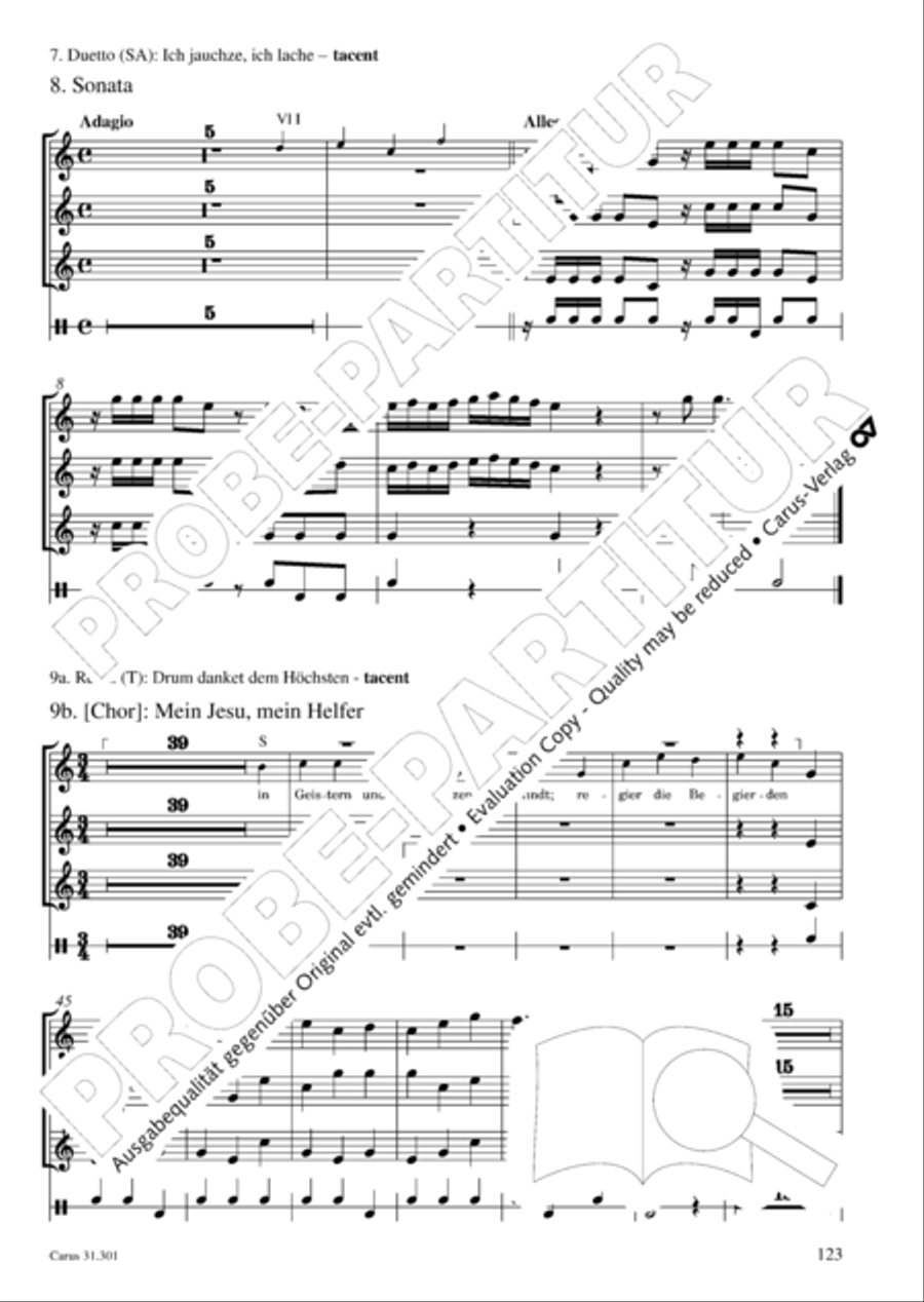 Bach for Brass 1: Cantatas I Voice scores gallery preview page 132