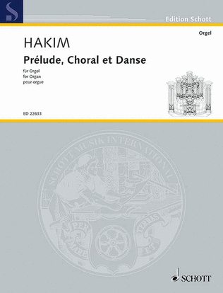Book cover for Prélude, Choral et Danse