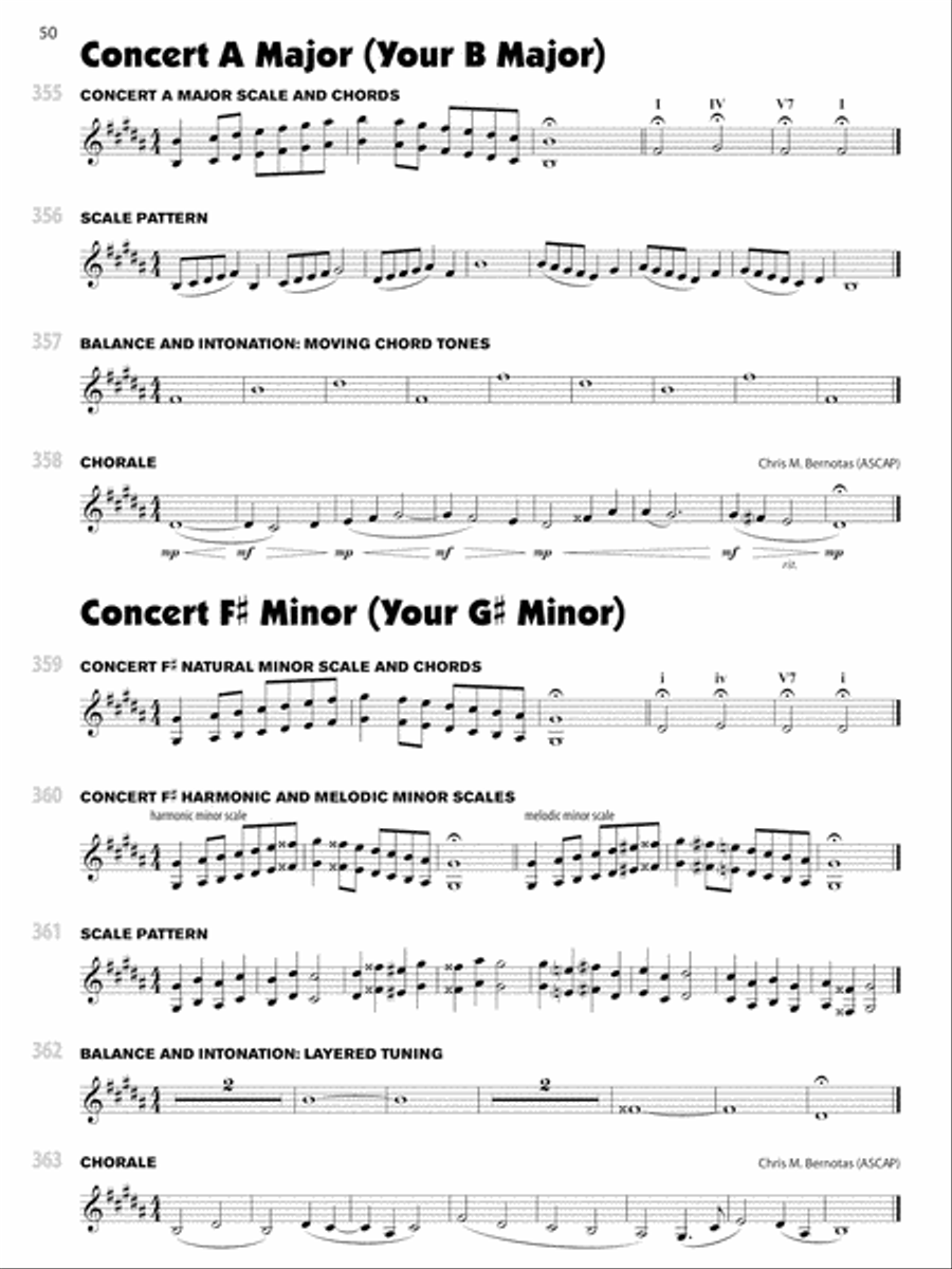 Sound Innovations for Concert Band -- Ensemble Development for Advanced Concert Band Concert Band Methods scores gallery preview page 5