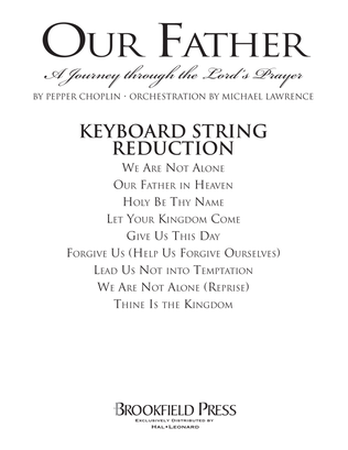 Our Father - A Journey Through The Lord's Prayer - Keyboard String Reduction