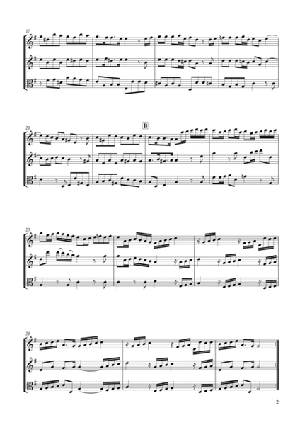 Six Sonatas No.5 for two Violins & Viola Op.7-5 image number null