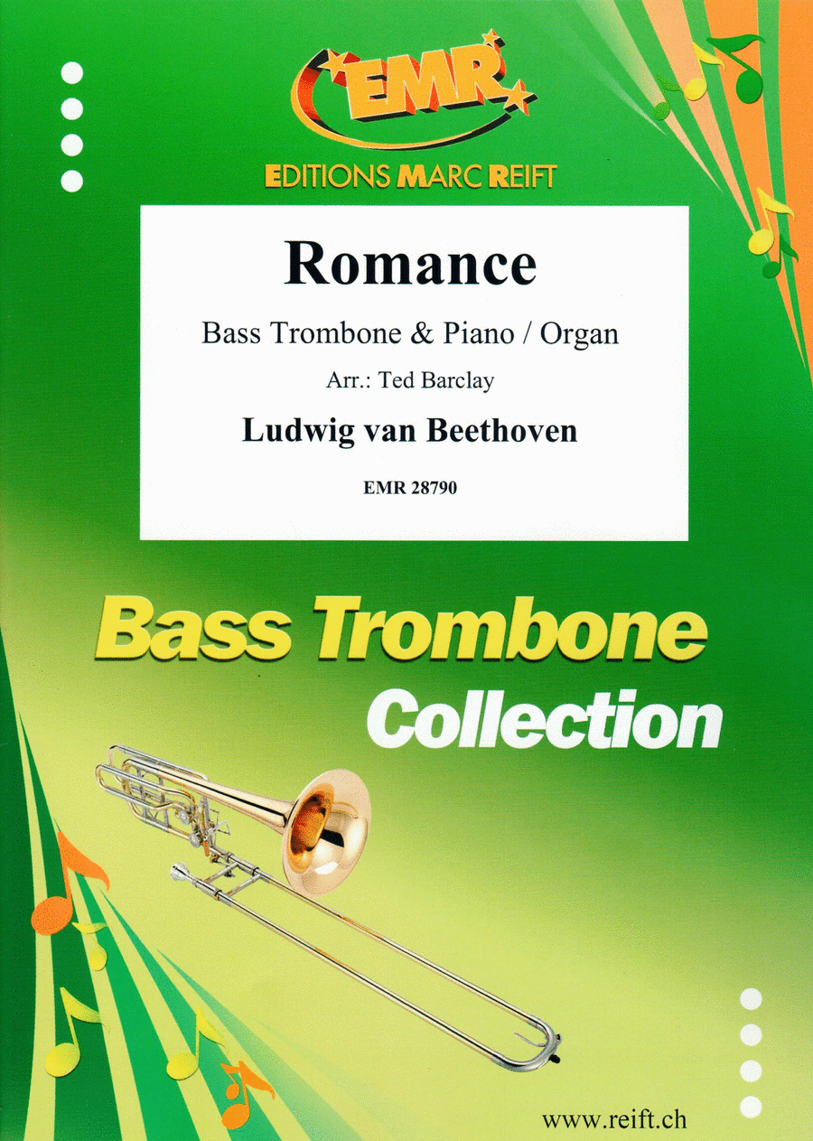 Romance Trombone scores gallery preview page 1