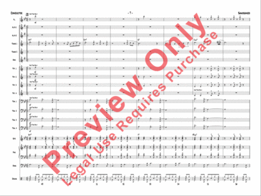 Sambeando Jazz Ensemble scores gallery preview page 10