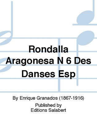 Rondalla Aragonesa N 6 Des Danses Esp