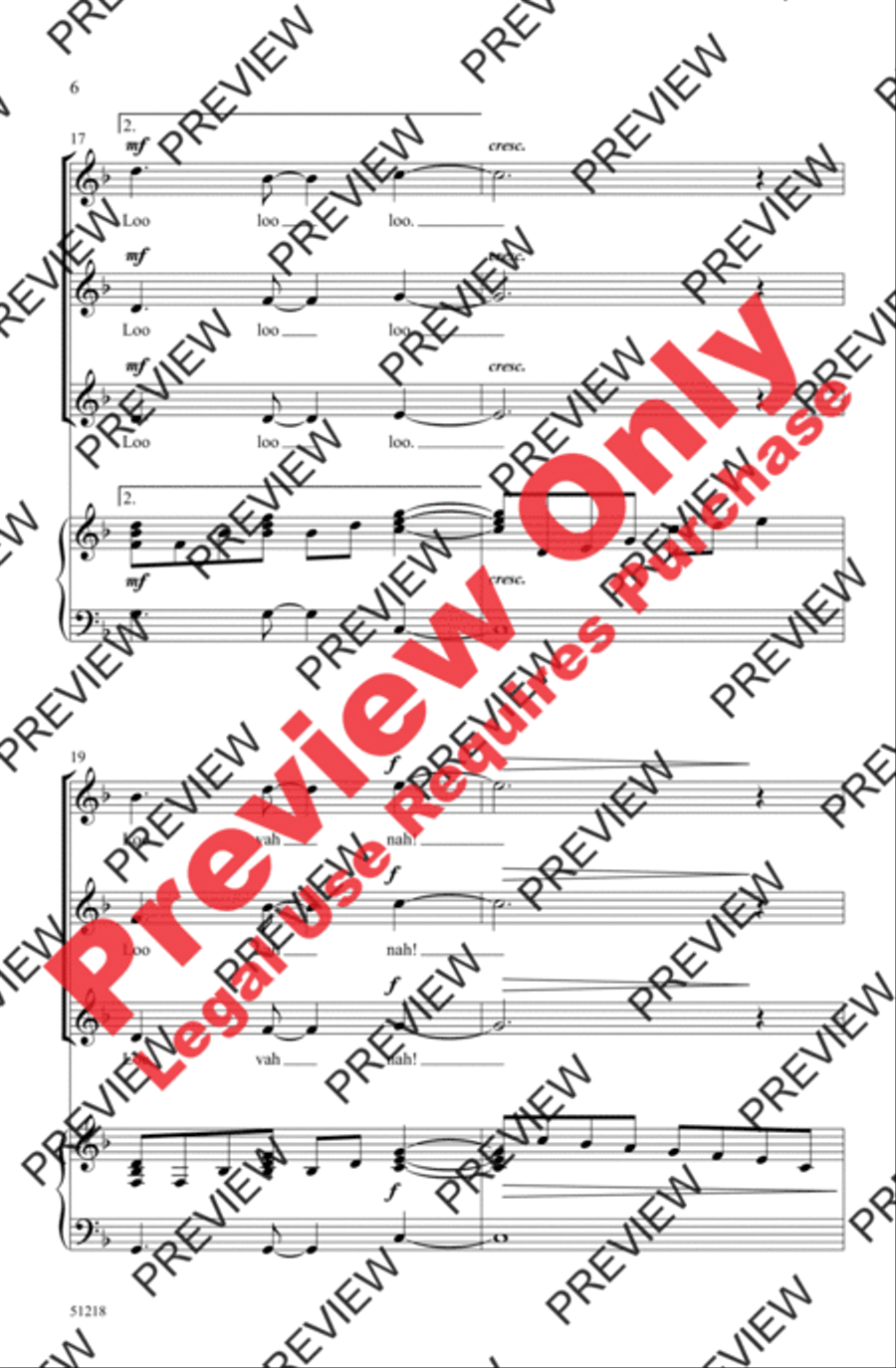 Vox Vibe Women's Choir scores gallery preview page 6