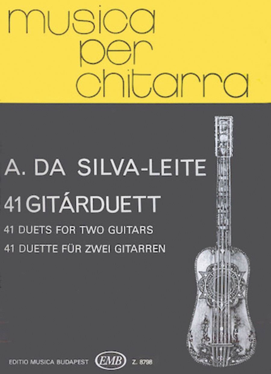 41 Duets Guitar Ensemble scores gallery preview page 1