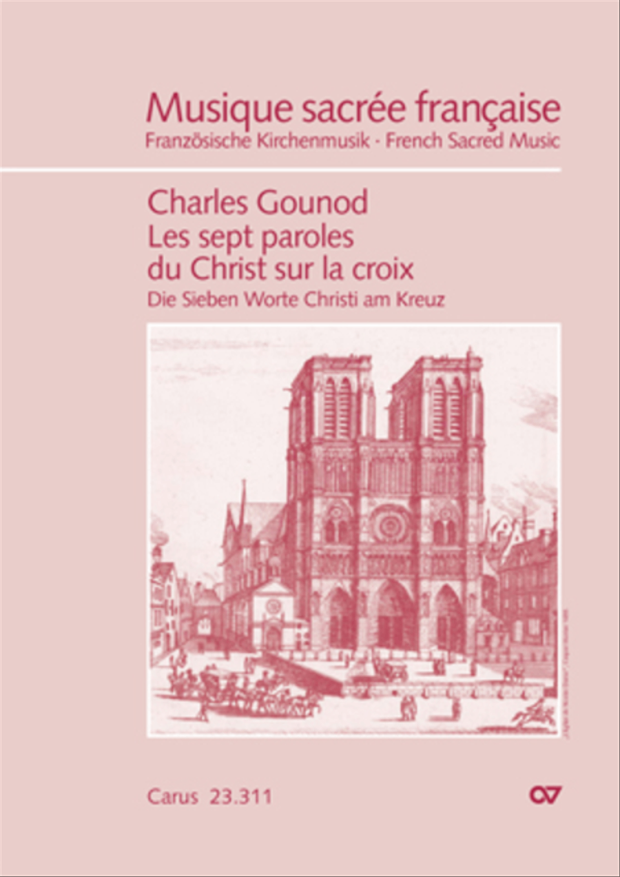 Les sept paroles du Christ sur la croix 4-Part scores gallery preview page 1