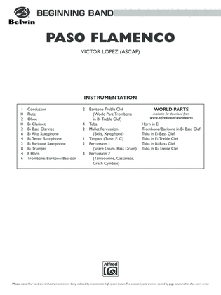 Paso Flamenco: Score