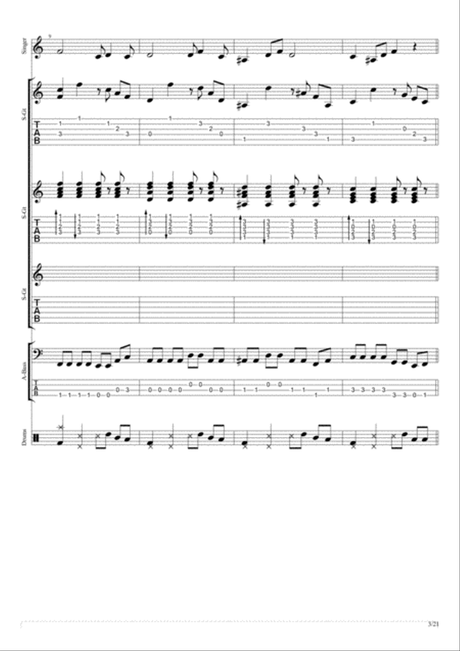 Peaceful Fun-time. Peaceful Fun-time. String Duet scores gallery preview page 3