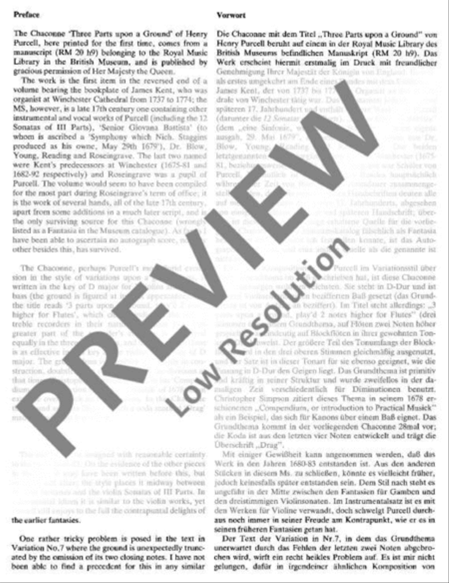3 Parts upon a Ground Bassoon scores gallery preview page 4