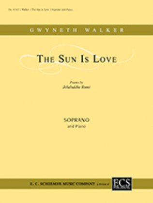 Book cover for The Sun is Love
