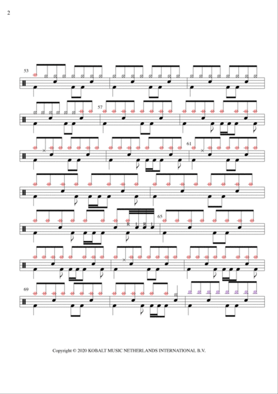Comforting Sounds Comforting Sounds Drum Set scores gallery preview page 2