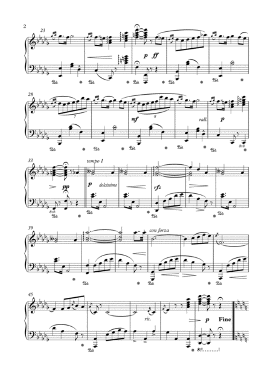 Masterpieces for solo piano 3 by P. Tchaikovsky and L. Dauphin Piano Solo scores gallery preview page 3
