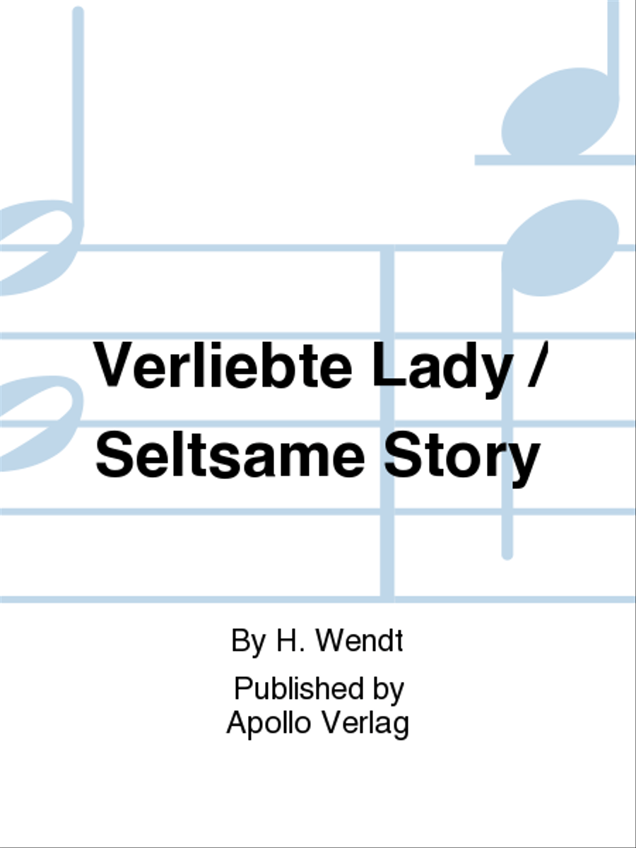 Verliebte Lady / Seltsame Story Chamber Orchestra scores gallery preview page 1