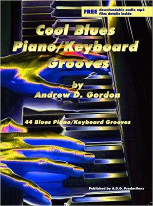 Book cover for Cool Blues Piano/Keyboard Grooves