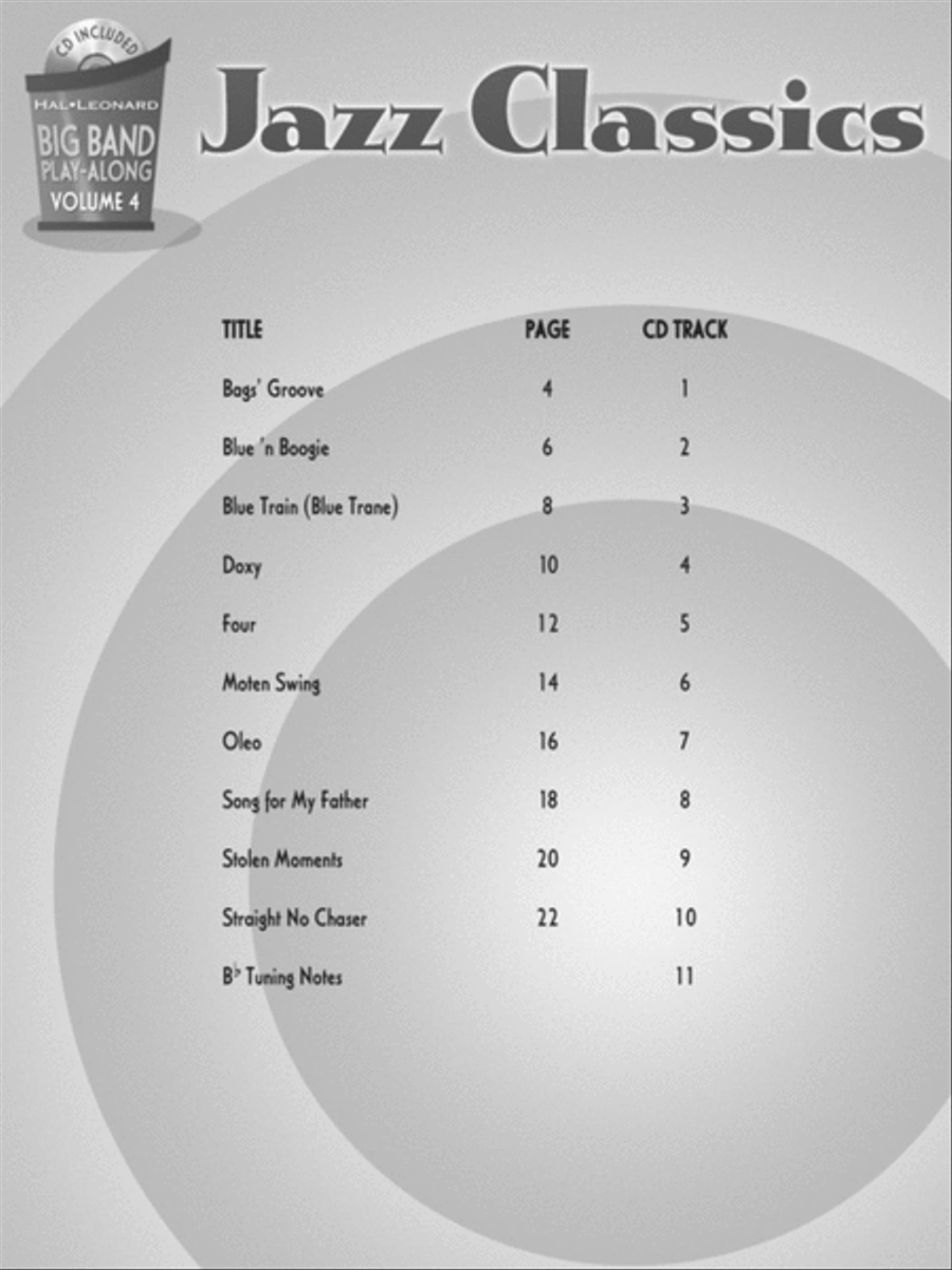 Jazz Classics - Trumpet Big Band scores gallery preview page 2