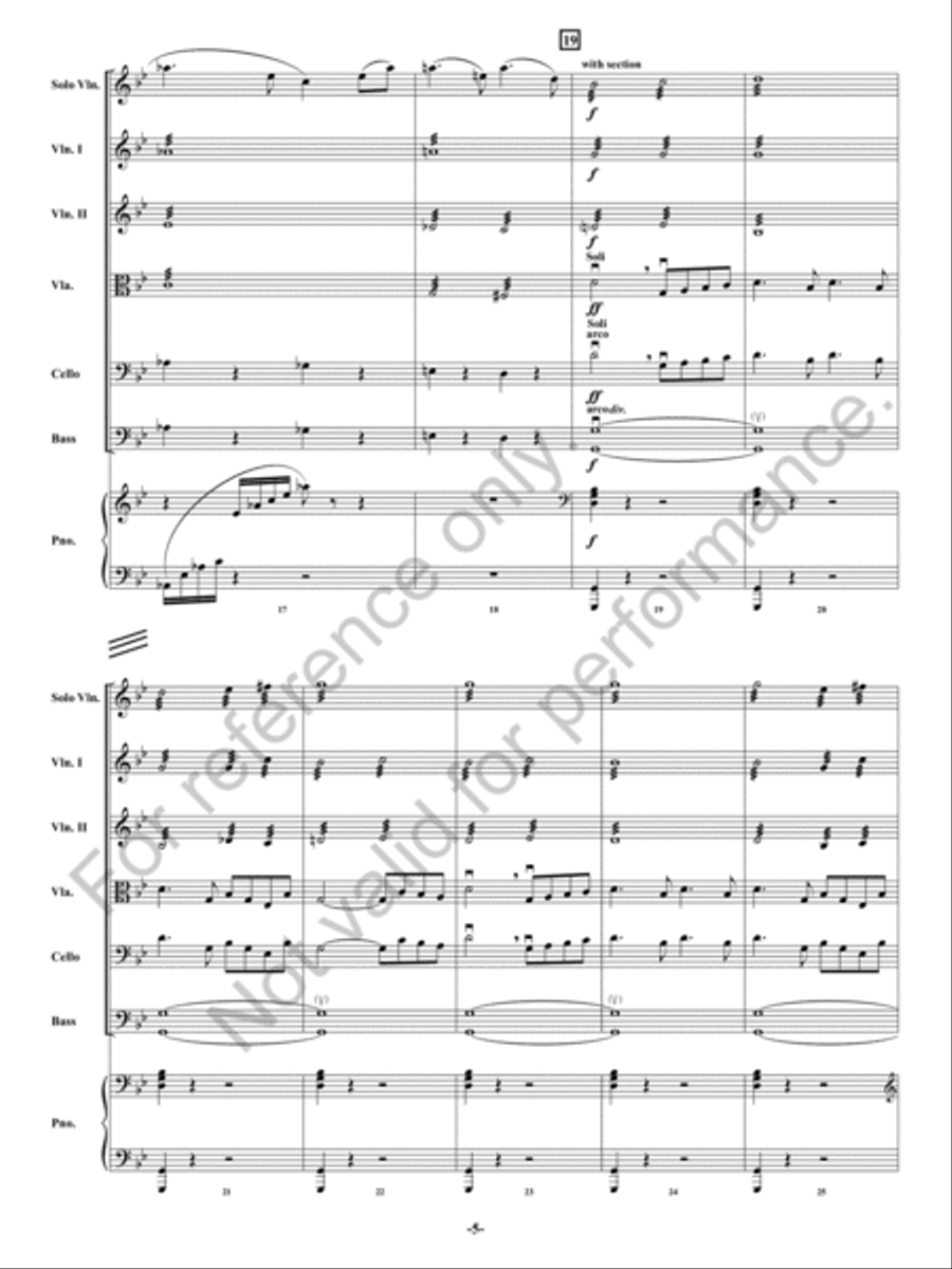 Lake In The Moonlight Lake In The Moonlight String Orchestra scores gallery preview page 6