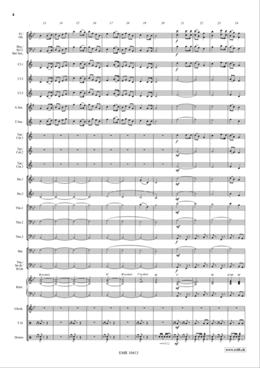 Scotland the Brave Concert Band scores gallery preview page 5
