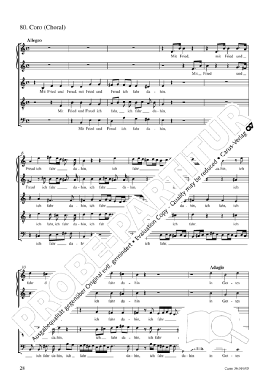 Last Judgment (Das jungste Gericht) SSATB scores gallery preview page 28