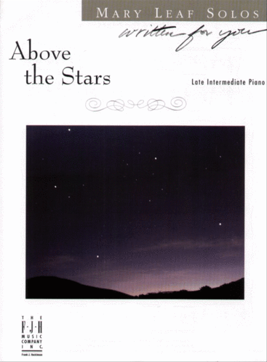 Above the Stars Piano Solo scores gallery preview page 2