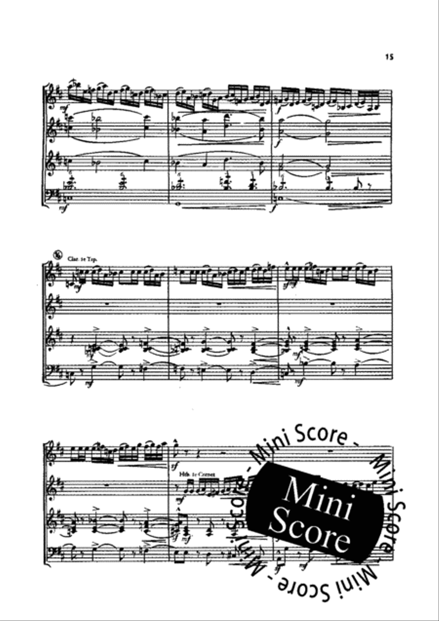 Ouverture Solennelle Concert Band scores gallery preview page 17