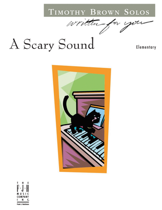 Book cover for A Scary Sound