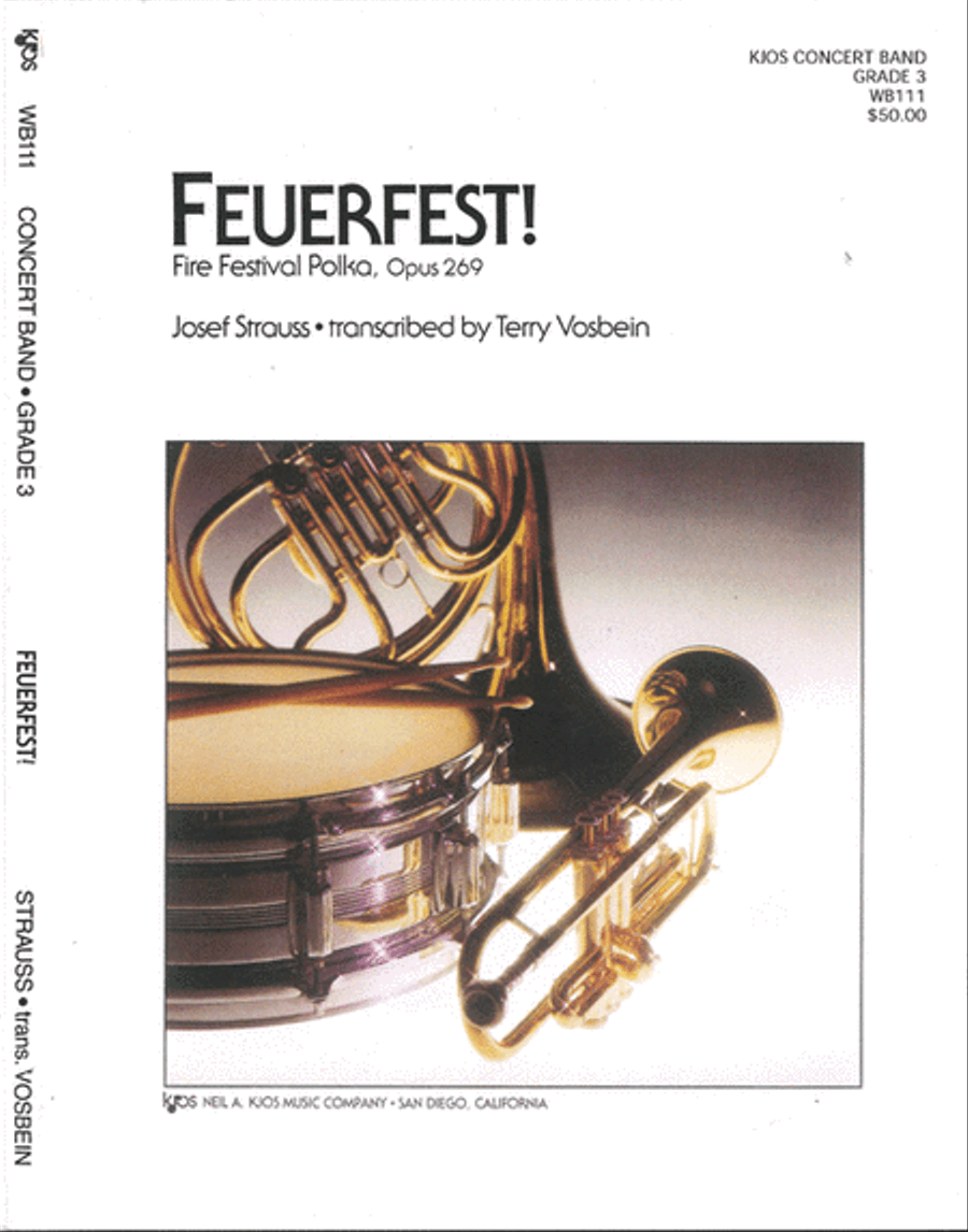 Feuerfest! (Fire Festival Polka, Op. 269) Concert Band scores gallery preview page 1